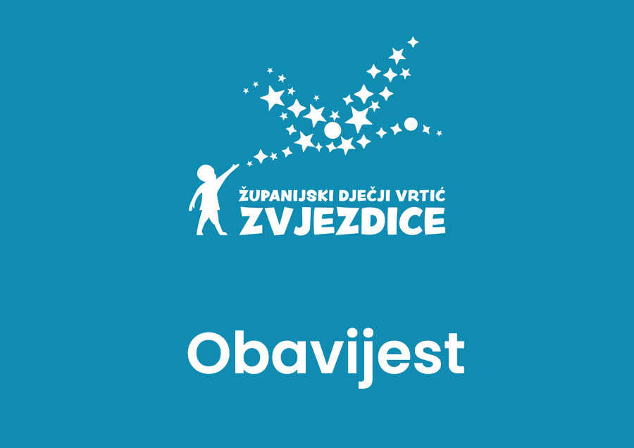 Upis djece u Dječji vrtić Zvjezdice - jaslički program
